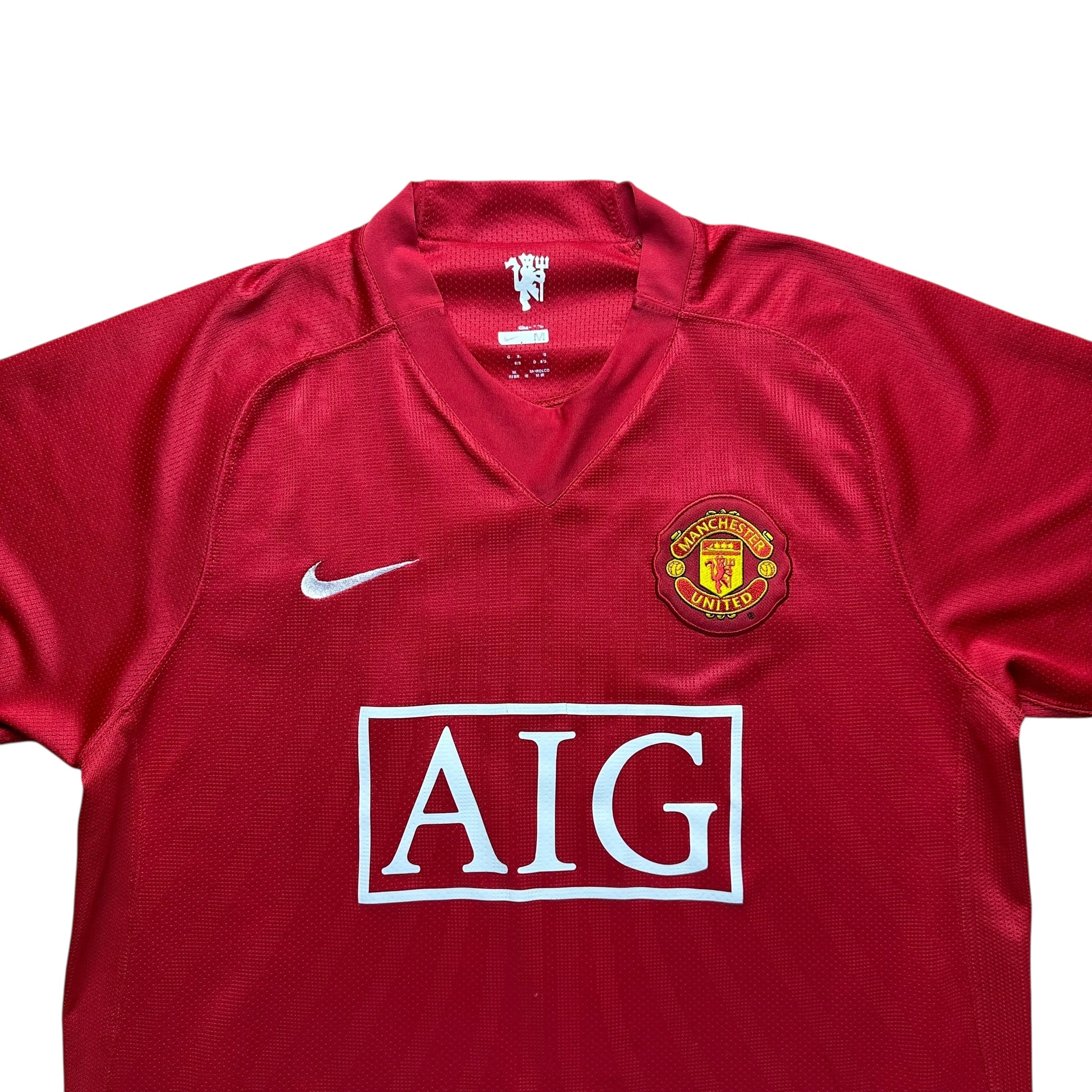 Manchester United 2007-08 Home Shirt (M) Ronaldo #7